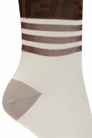 Logo-embroidered socks, zdjęcie 2 Logo-embroidered socks od Fendi